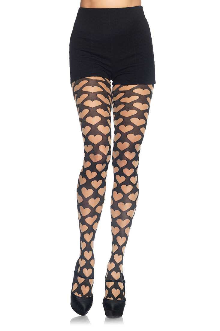 Heartbeat Lycra Sheer Pantyhose