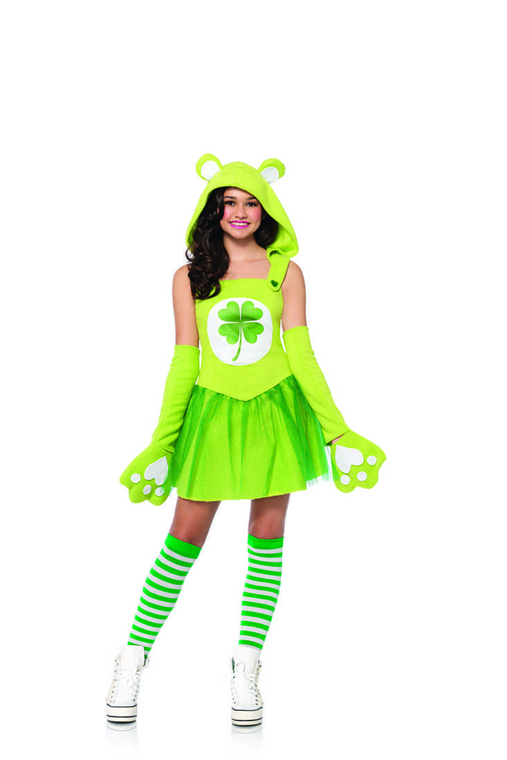 Green Good Luck Bear Junior Hasbro Costume