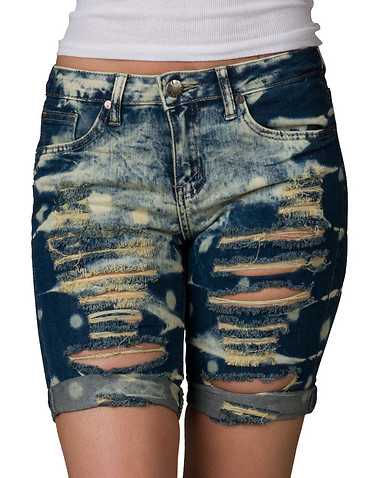 ESSENTIALS WOMENS Blue Clothing / Denim Shorts