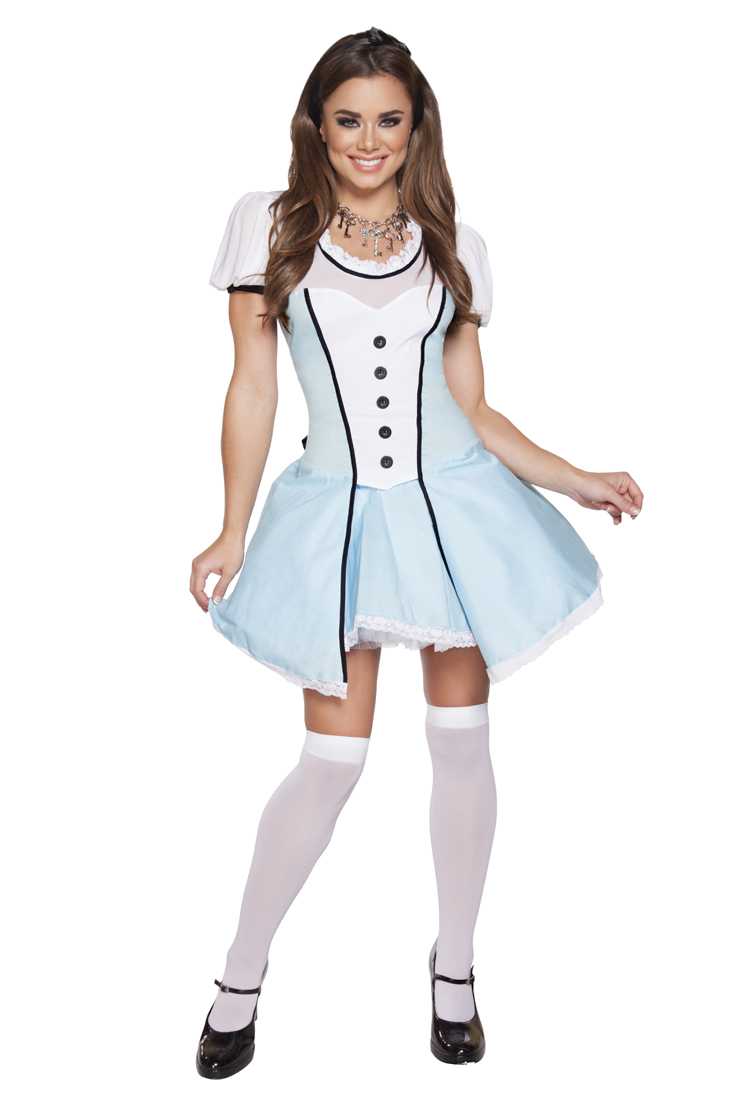 Alluring Alice 2 Piece Storybook Costume