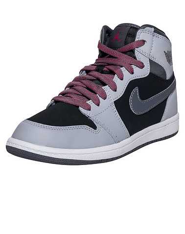 JORDAN GIRLS Grey Footwear / Sneakers 3Y