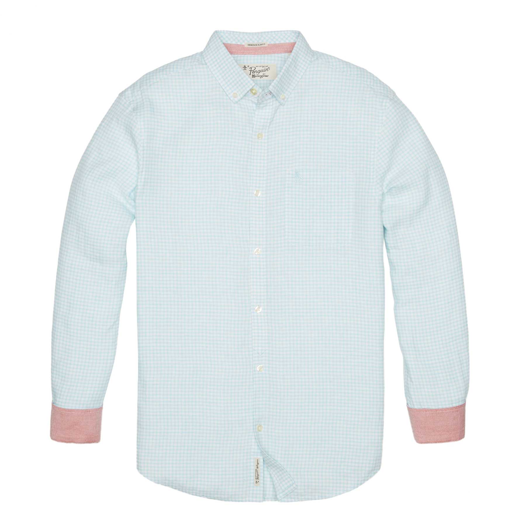 Original Penguin LINEN GINGHAM SHIRT