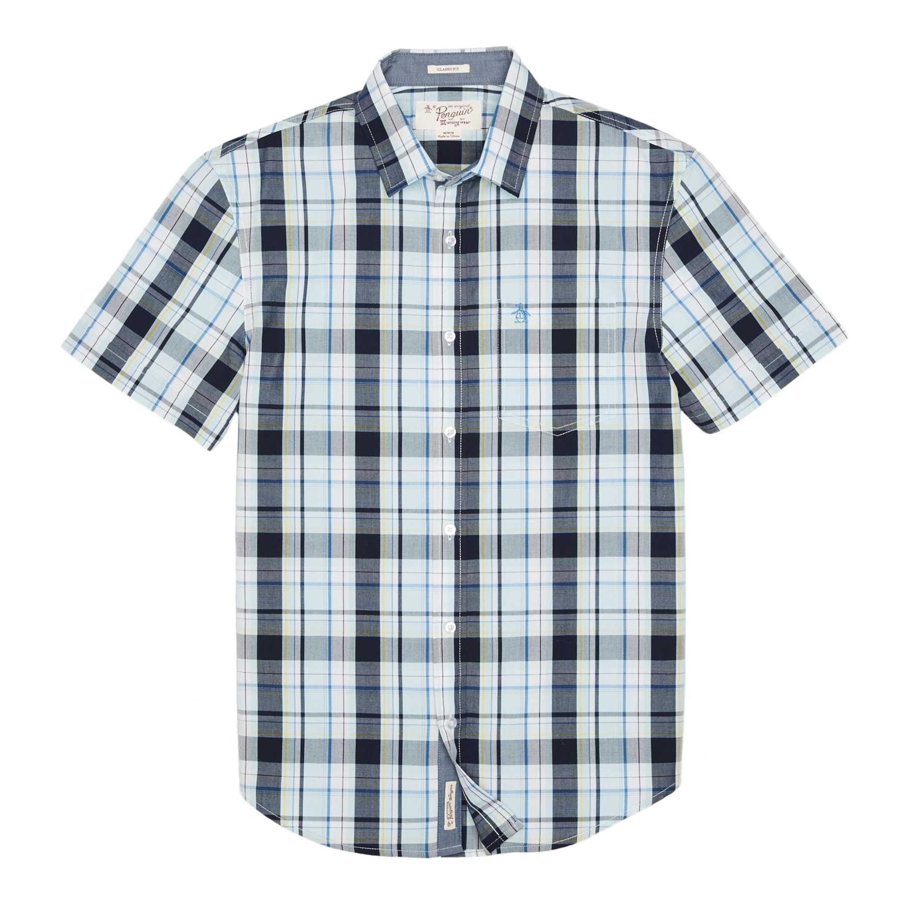 Original Penguin PLAID SLUB SHIRT