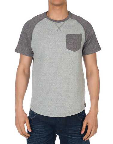 OCEAN CURRENT MENS Grey Clothing / Tees and Polos S