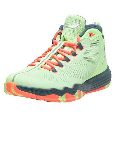 JORDAN MENS Green Footwear / Sneakers