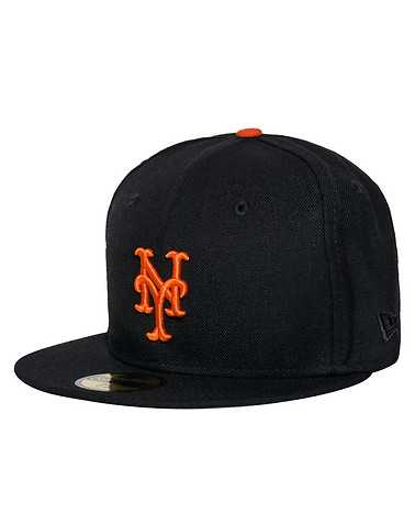 NEW ERA MENS Black Accessories / Caps Fitted