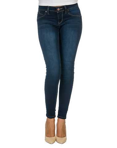 YMI WOMENS Dark Blue Clothing / Jeans 1