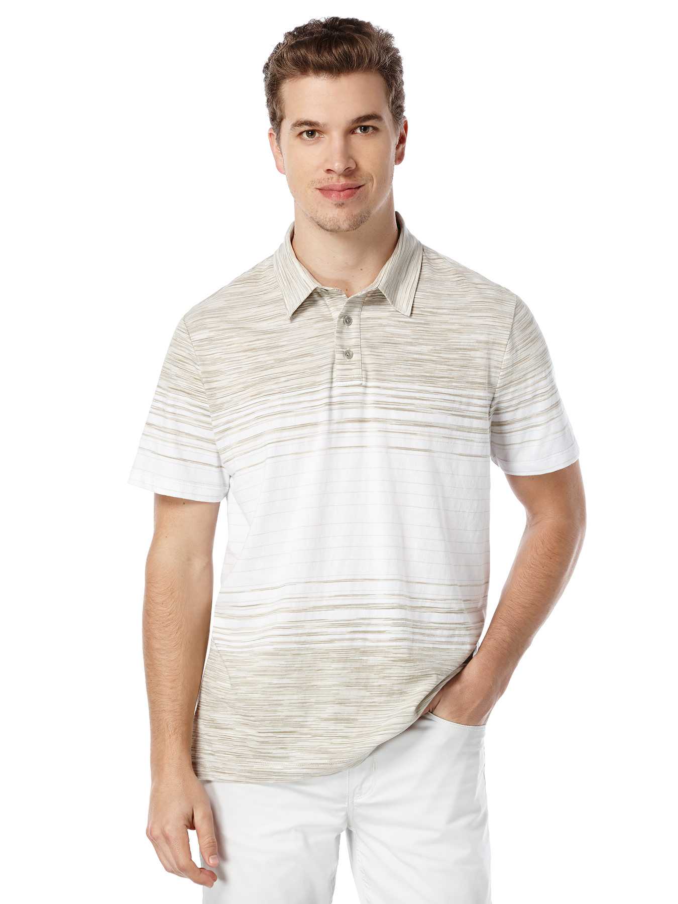 Perry Ellis Short Sleeve Space Dyed Polo