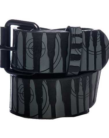 ESSENTIALS MENS Grey Accessories / Belts 42