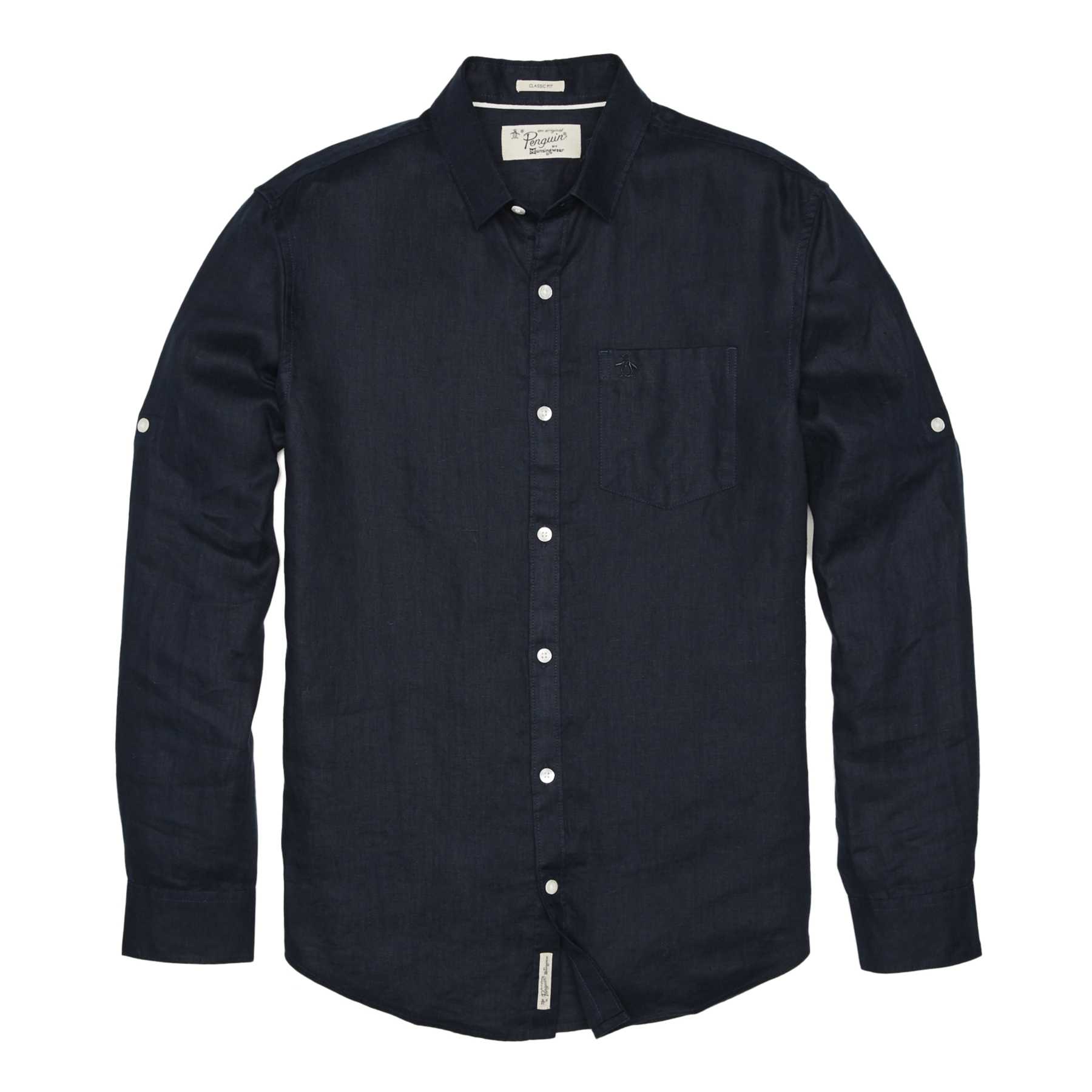 Original Penguin CLASSIC FIT LINEN SHIRT