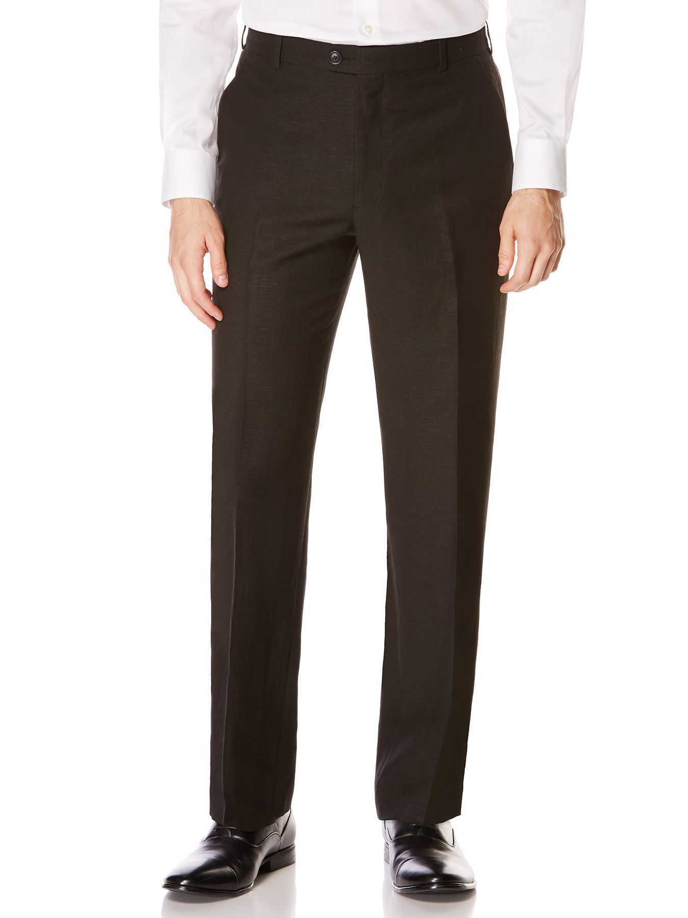 Perry Ellis Classic Fit Linen Portfolio Pant