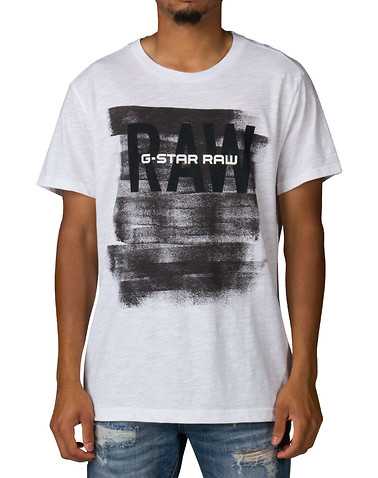 G-STAR MENS White Clothing / Tops