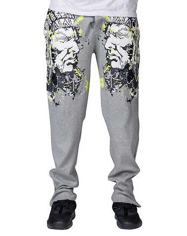 HUSTLE GANG MENS Grey Clothing / Sweatpants S