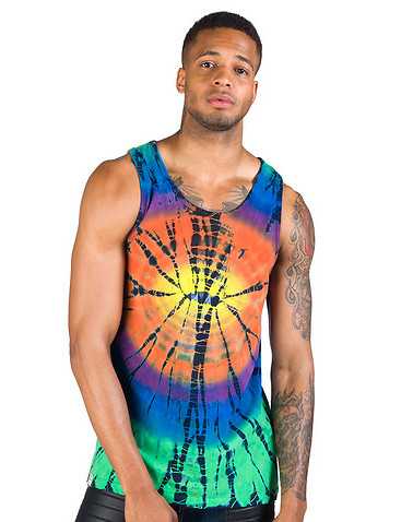 DECIBEL MENS Multi-Color Clothing / Tank Tops L