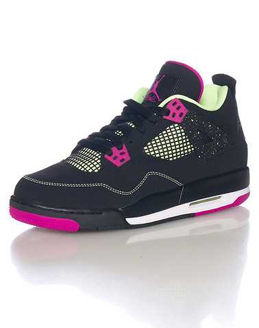 JORDAN GIRLS Black Footwear / Basketball