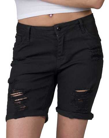ESSENTIALS WOMENS Black Clothing / Casual Shorts