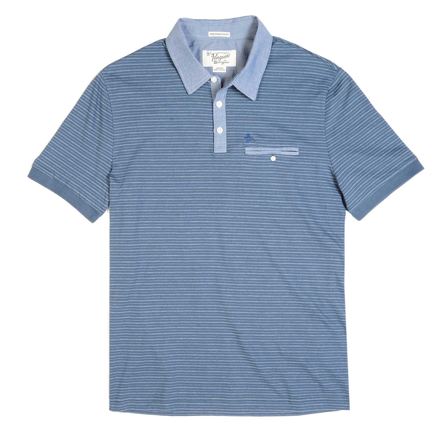 Original Penguin SHADOW STRIPE POLO