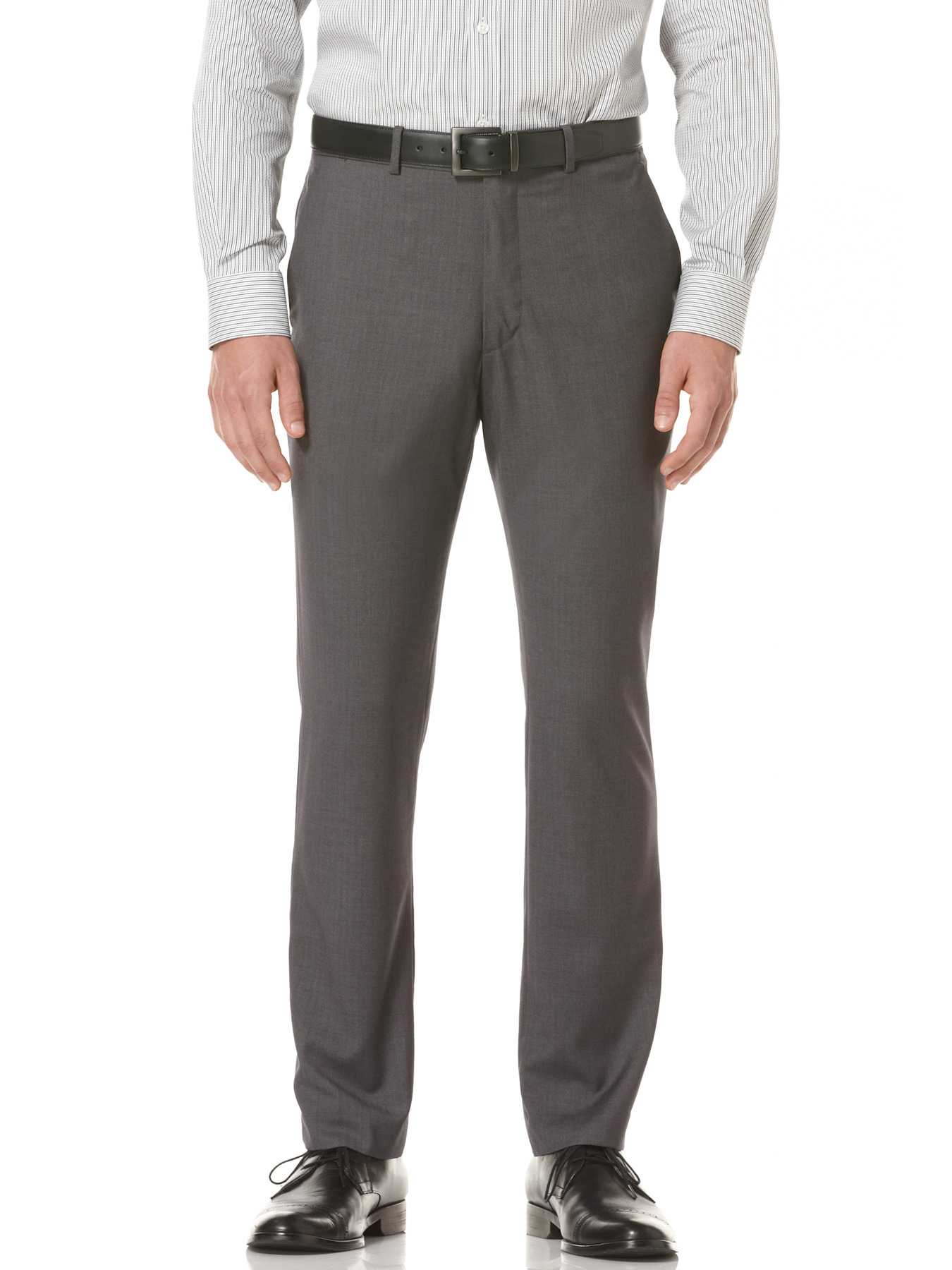 Perry Ellis Slim Fit Solid Portfolio Pant