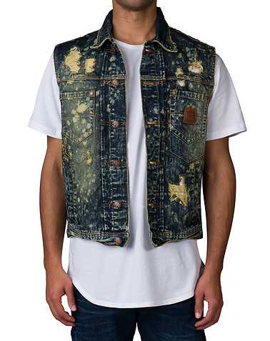 HERITAGE MENS Blue Clothing / Outerwear L