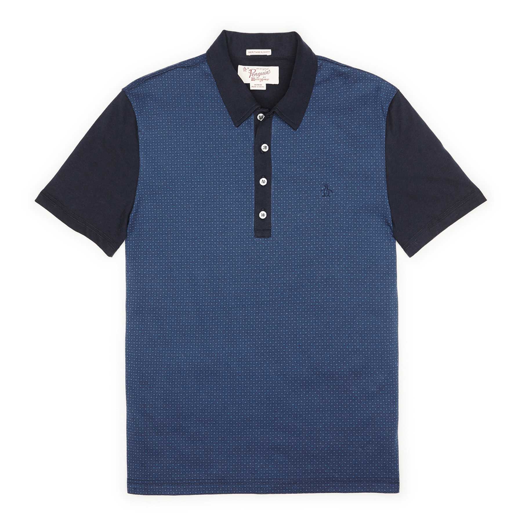 Original Penguin DIAMOND PRINT POLO