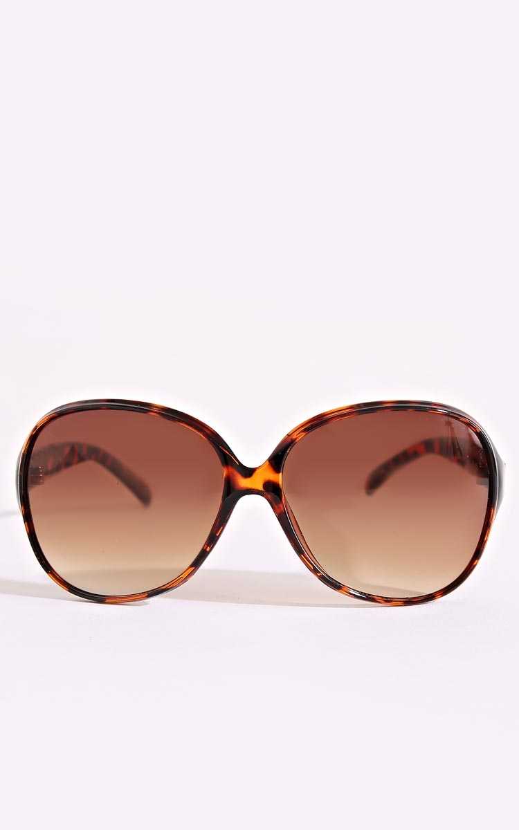 Shine Bright Round Sunglasses - N/S - Black by Styles For Less
