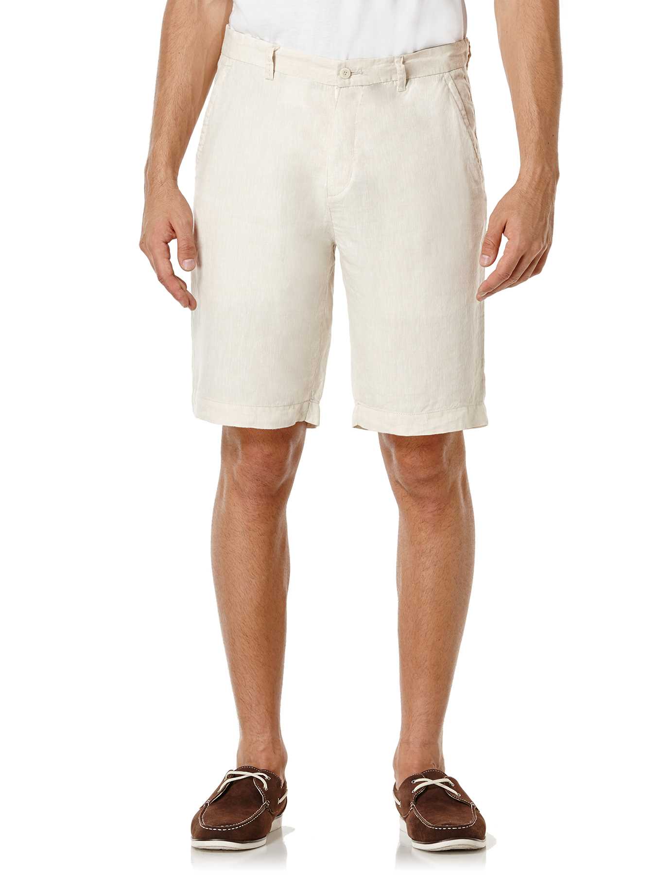 Cubavera 100% Linen Bermuda Short