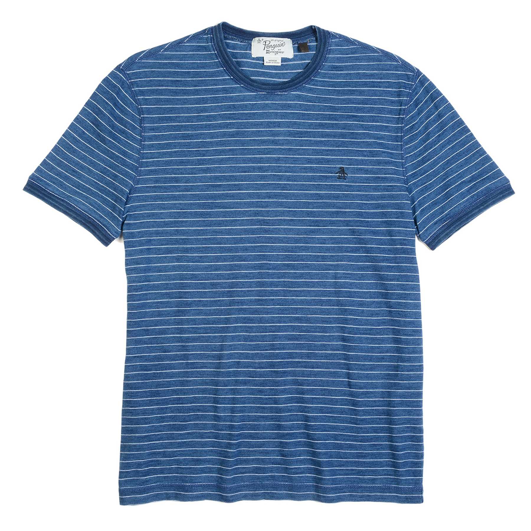 Original Penguin INDIGO FEEDER STRIPE TEE