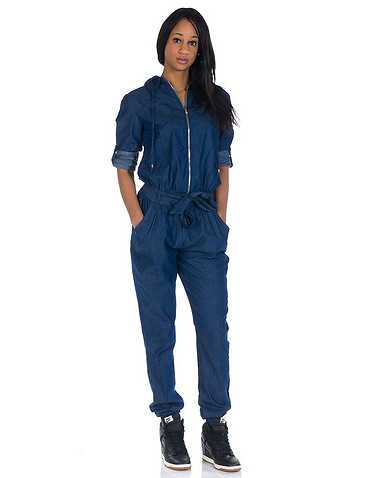 ESSENTIALS WOMENS Blue Clothing / Jumpsuits S
