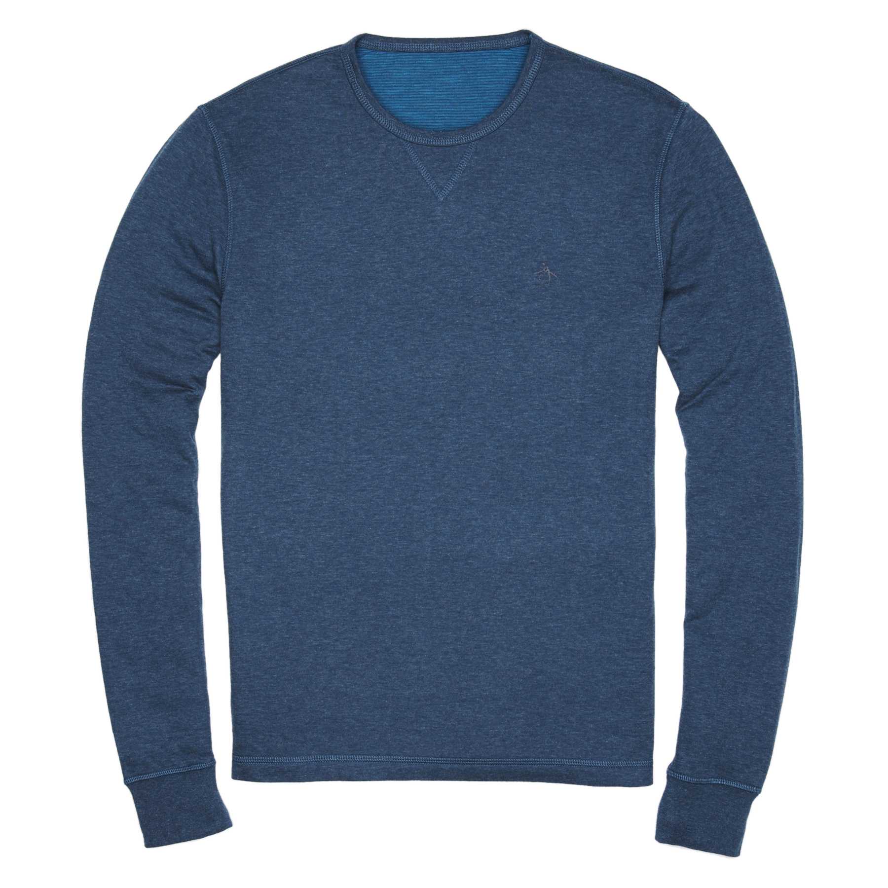 Original Penguin REVERSIBLE LONG SLEEVE TEE