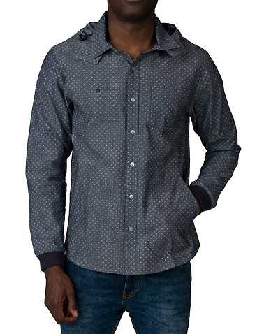 DIAMOND SUPPLY COMPANY MENS Blue Clothing / Button Down Shirts