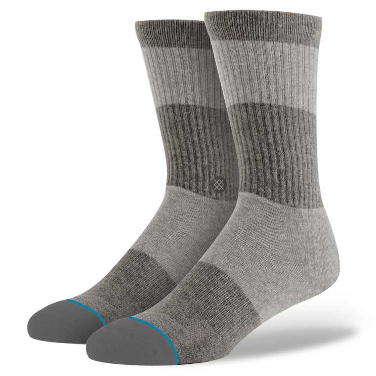 Stance Spectrum GRY S/M (6-8.5) CLASSIC CREW Socks