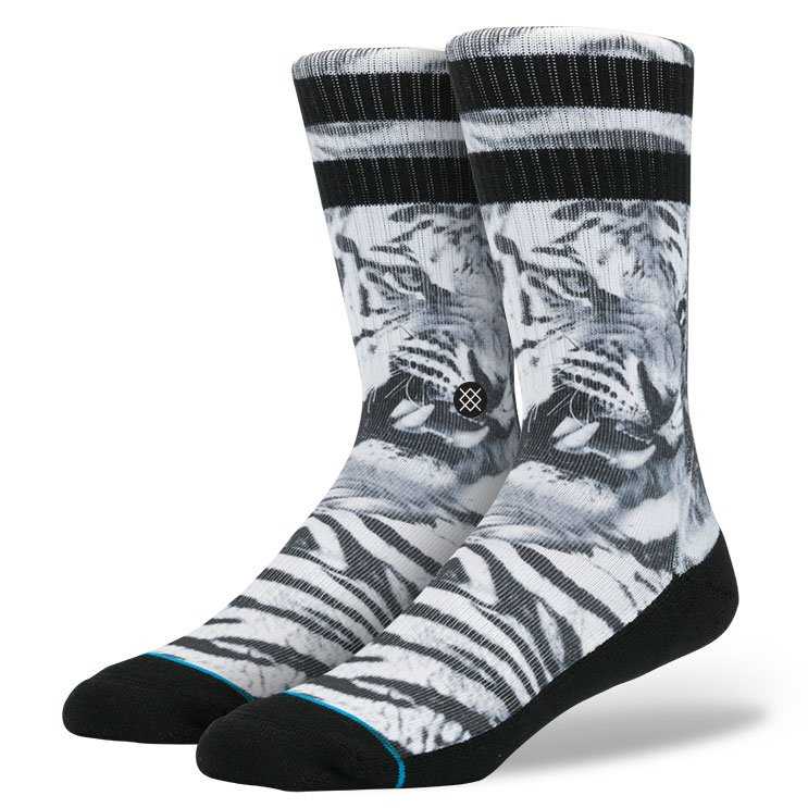 Stance Snowcat BLK L Classic Crew Socks