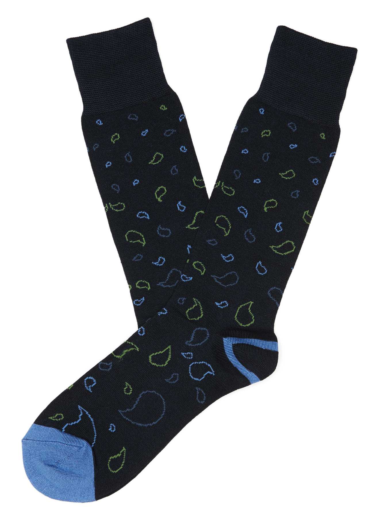 Perry Ellis Floating Comma Sock