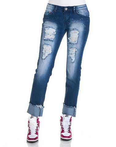 ESSENTIALS WOMENS Blue Clothing / Jeans