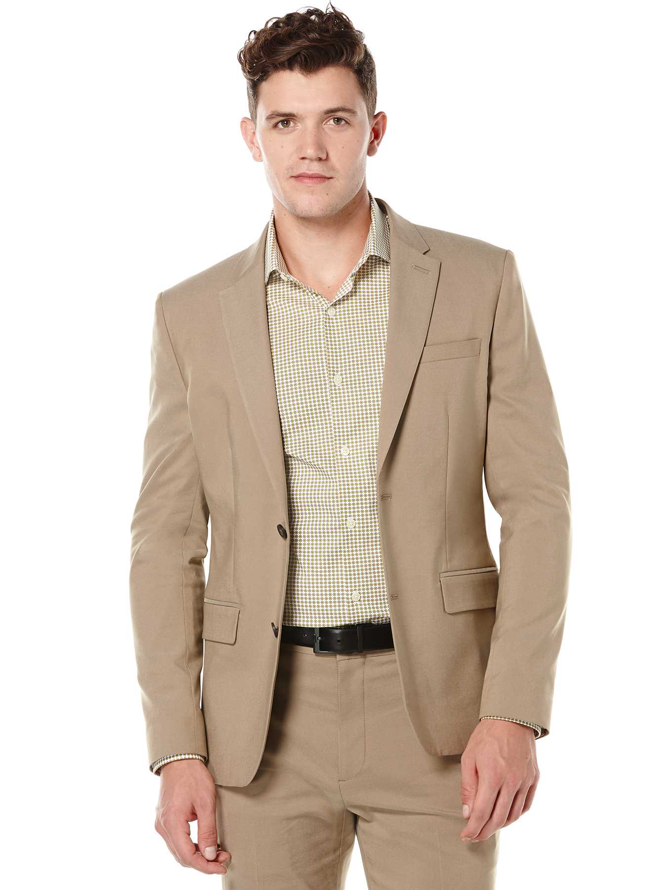 Perry Ellis Very Slim Iridescent Twill Suit Jacket
