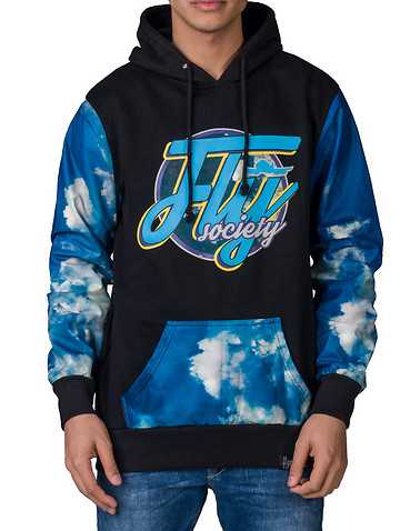 FLY SOCIETY MENS Black Clothing / Sweatshirts L