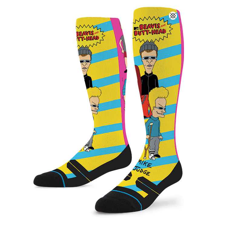 Stance Beavis And Butthead Fusion Snow Socks