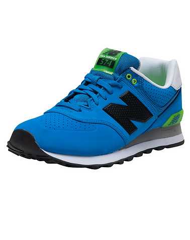 NEW BALANCE MENS Blue Footwear / Sneakers