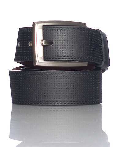 ESSENTIALS MENS Black Accessories / Belts