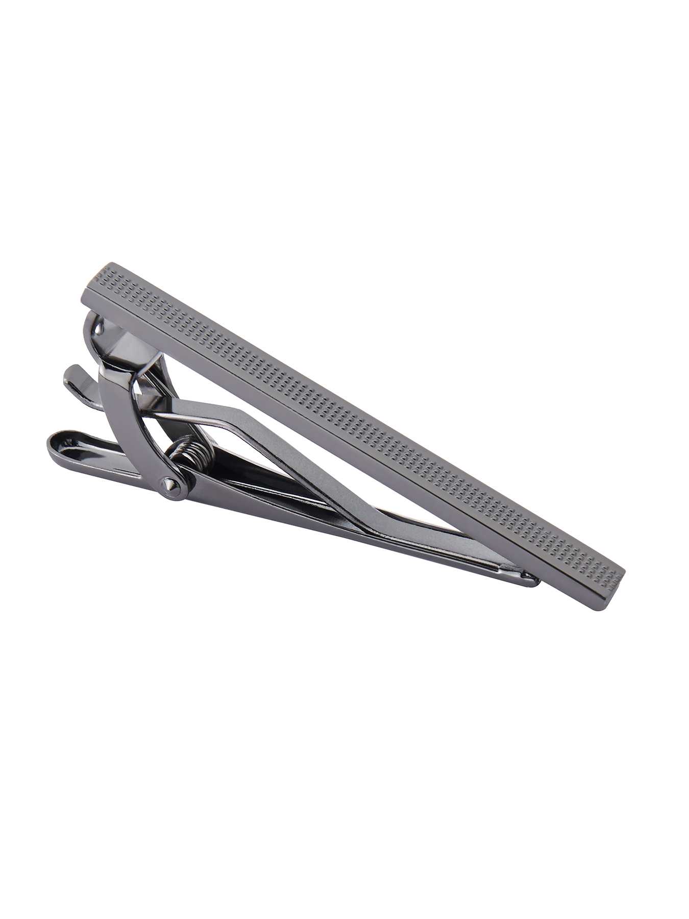 Perry Ellis Gunmetal Tie Bar