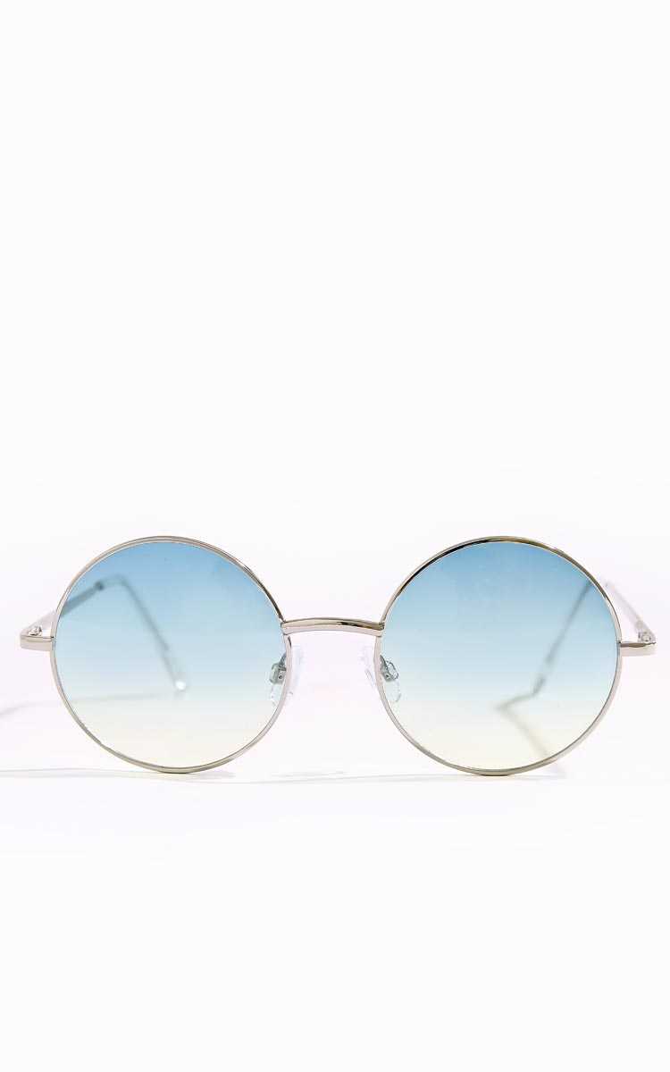 Cool Vibes Round Sunglasses - N/S - Blue Combo by Styles For Less