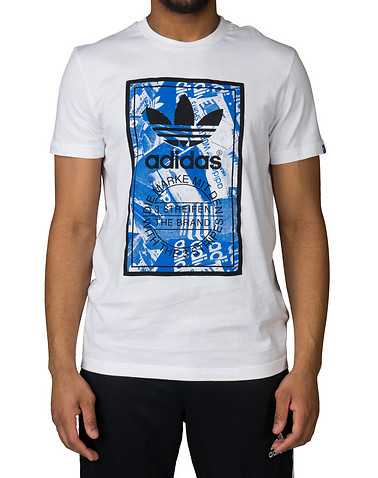adidas MENS White Clothing / Tops