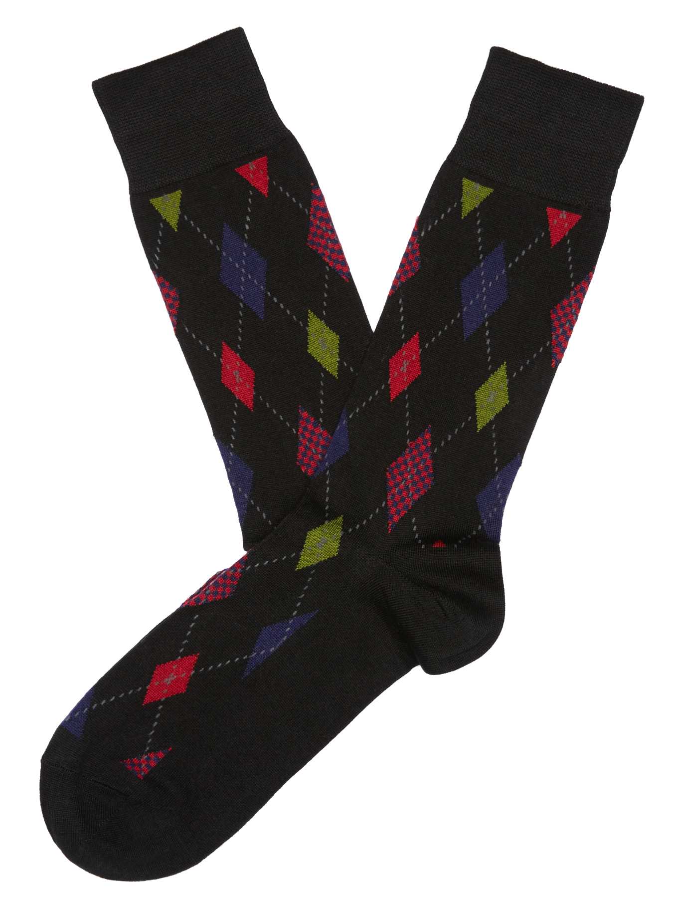 Perry Ellis Earth Diamond Sock
