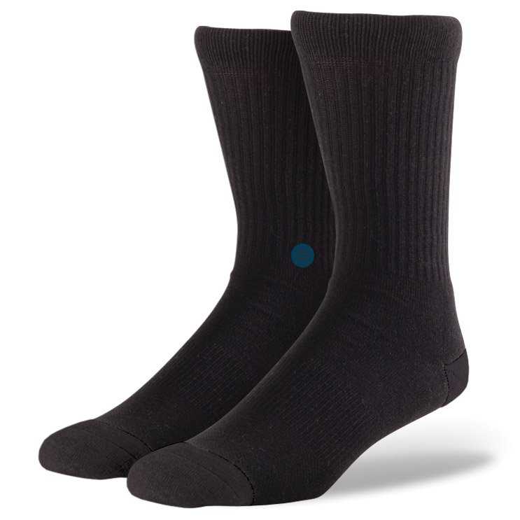 Stance Icon Black/Navy L/XL CLASSIC CREW Socks