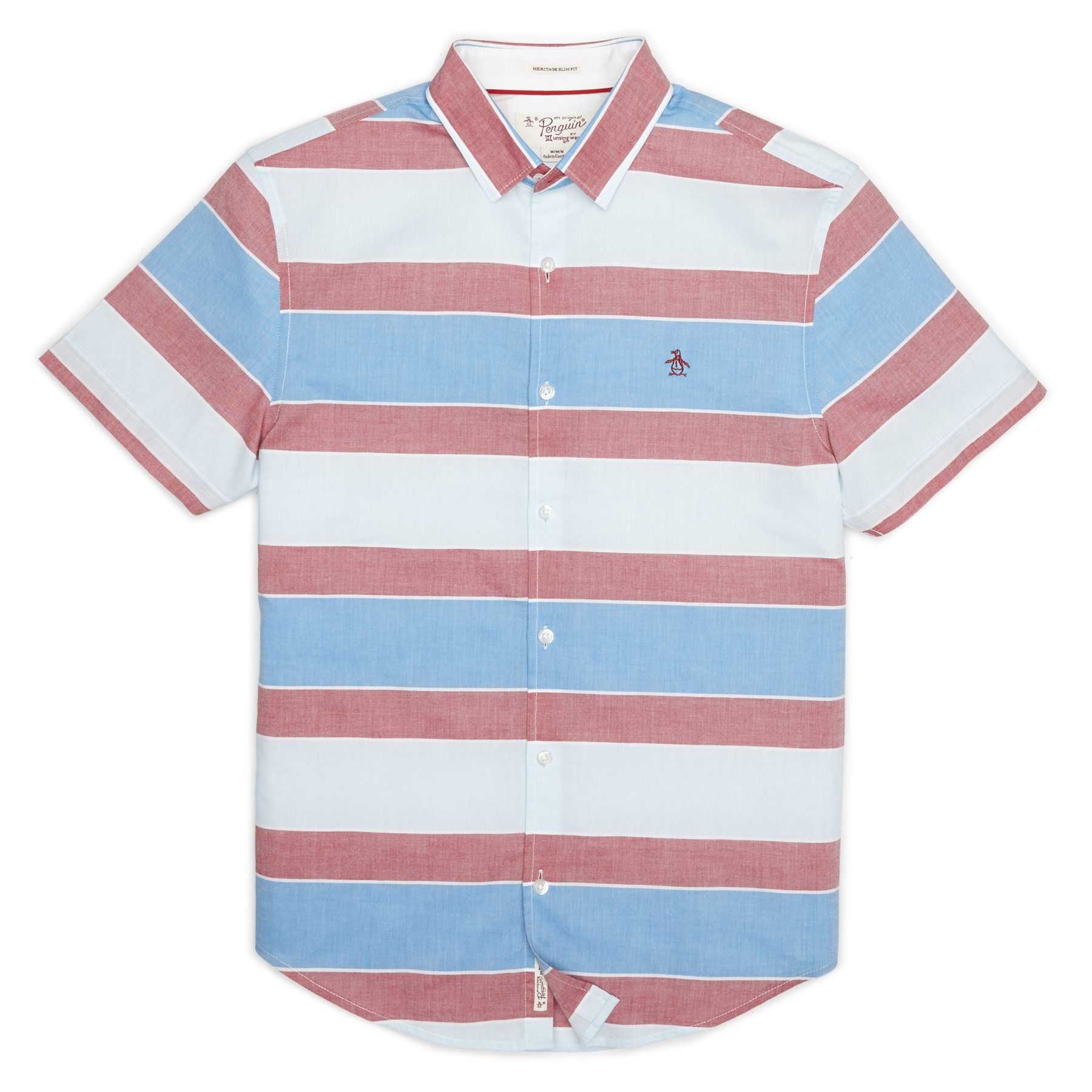 Original Penguin BOLD HORIZONTAL STRIPES SHIRT