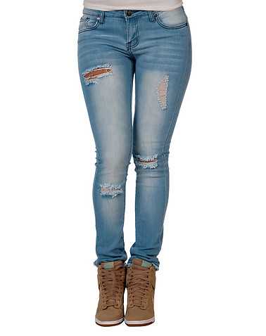 ESSENTIALS WOMENS Blue Clothing / Jeans