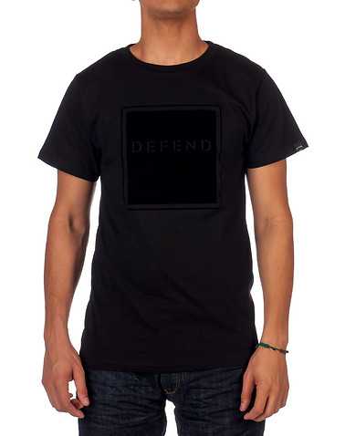 DEFEND PARIS MENS Black Clothing / Tops 3X