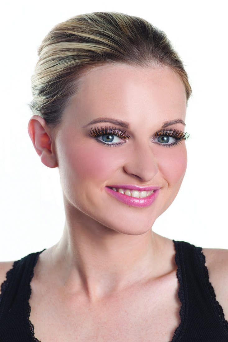 Gold Metallic Sexy Elegant Ravewear Eyelashes