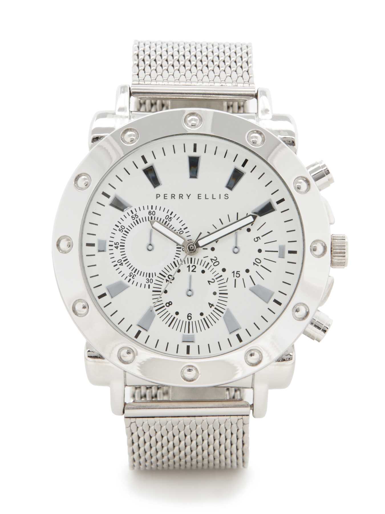 Perry Ellis Mesh Band Watch