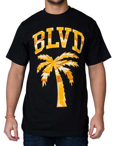 BLVD SUPPLY MENS Black Clothing / Tops S